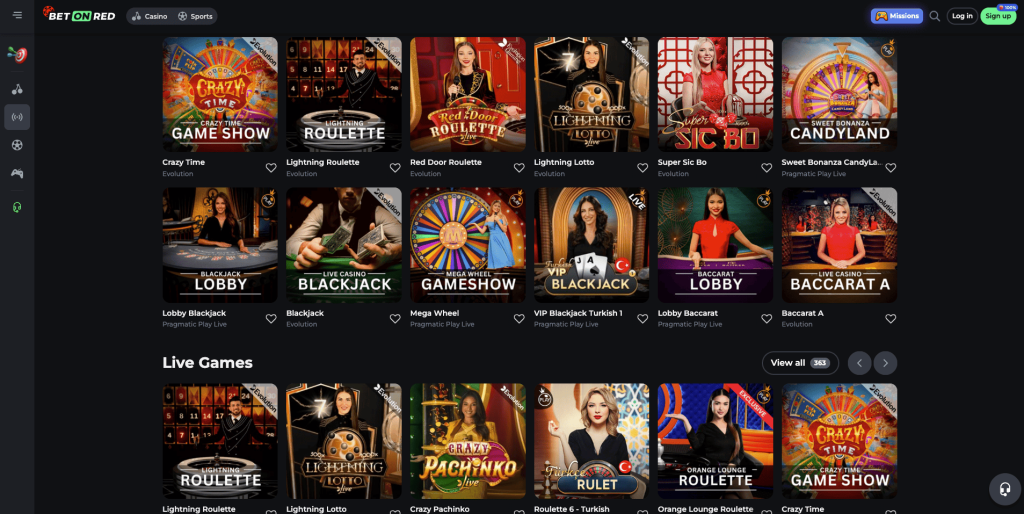 Casino Live Games