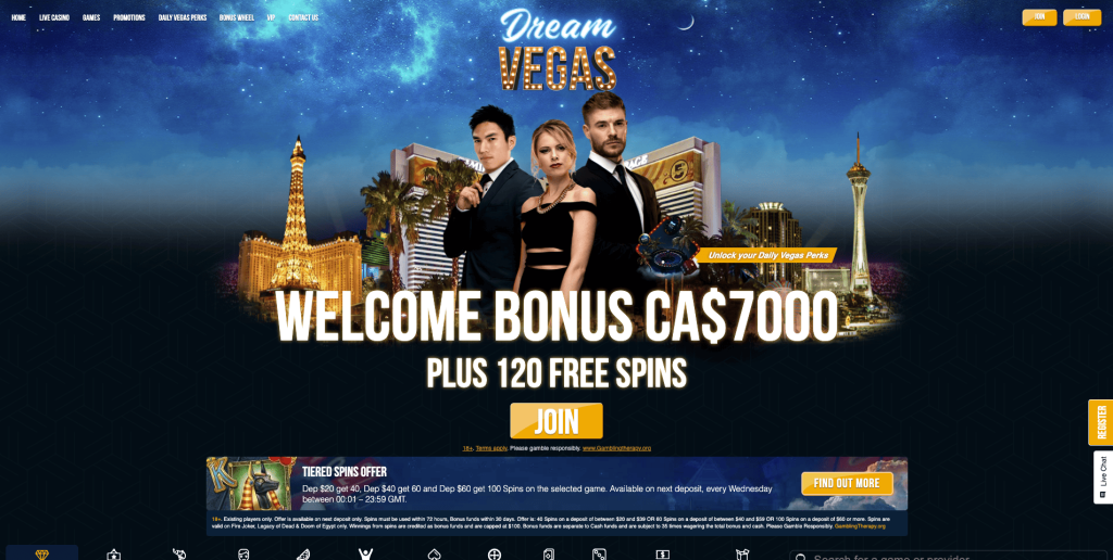 Dream Vegas Casino Canada
