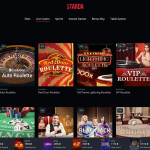 Starda Casino live games