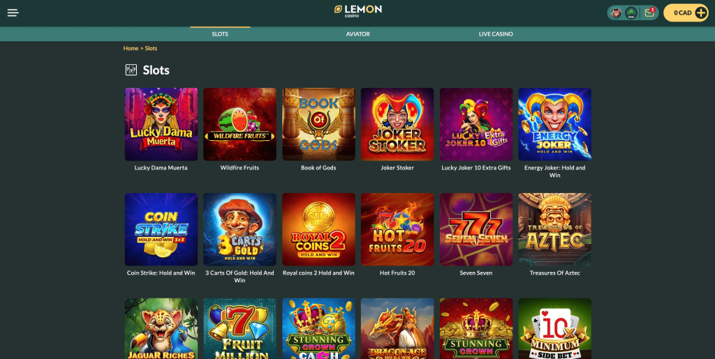 Lemon Casino Slots