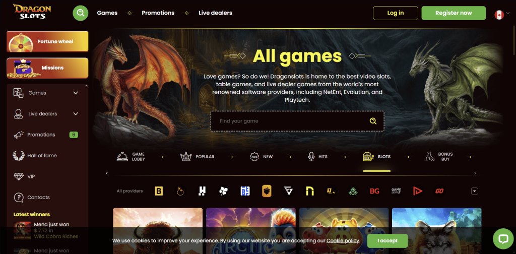 Dragon Slots Casino Slots