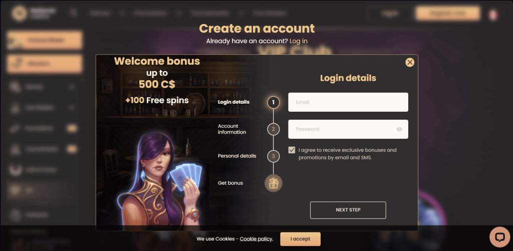 National Casino Registration