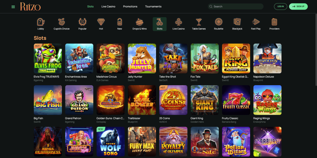 Ritzo Casino Slots