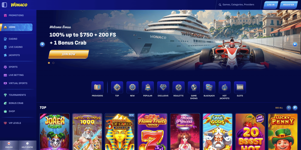 Wonaco Casino Canada