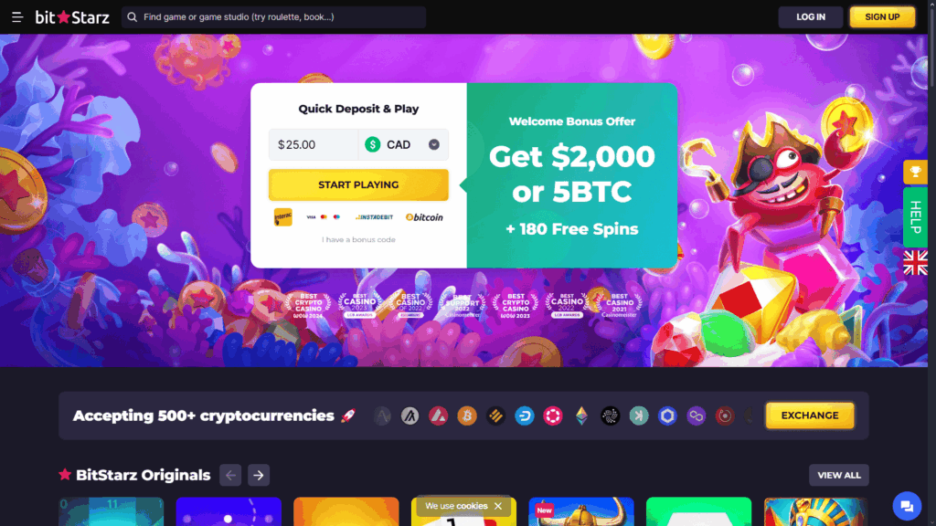 bitStarz casino Canada