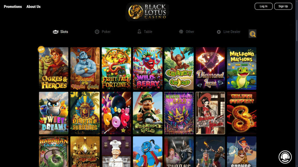 Black Lotus casino slots