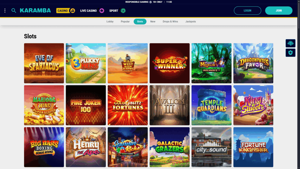 Karamba casino slots