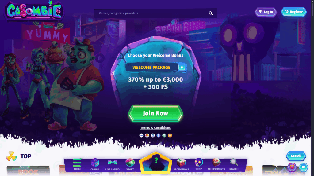 Casombie casino Canada