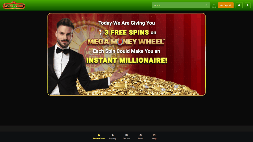 Classic casino bonuses