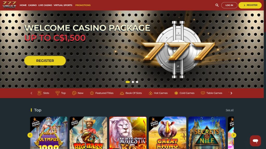 777Vault casino Canada