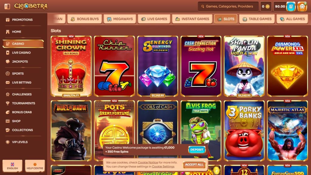 Cleobetra casino slots