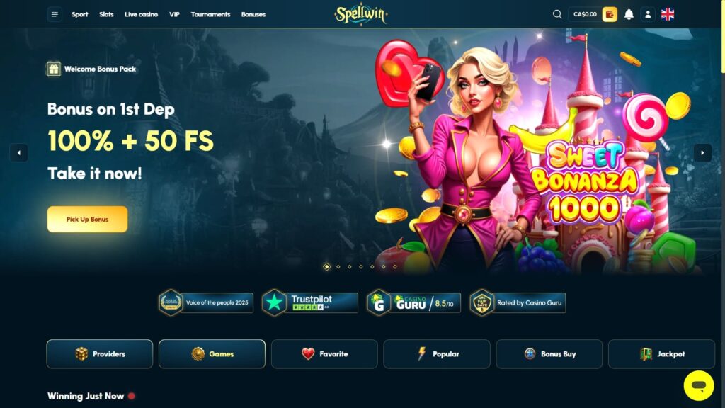 Spellwin casino Canada