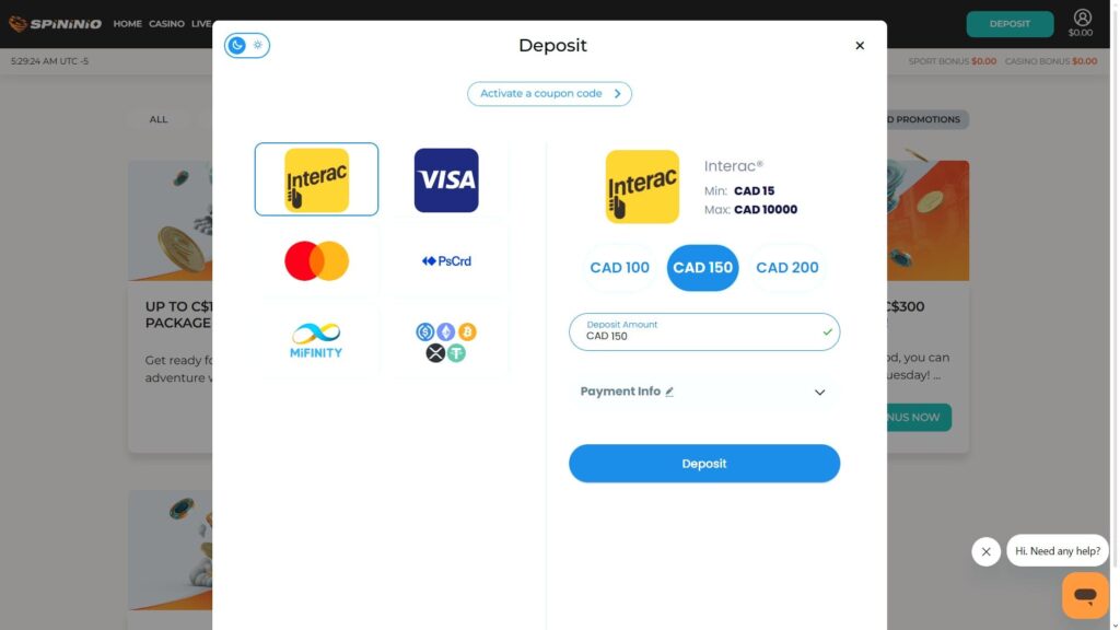 Payments