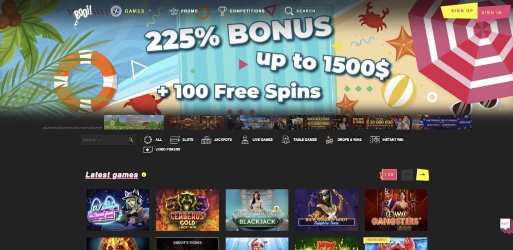 Booi casino oficiální stránka