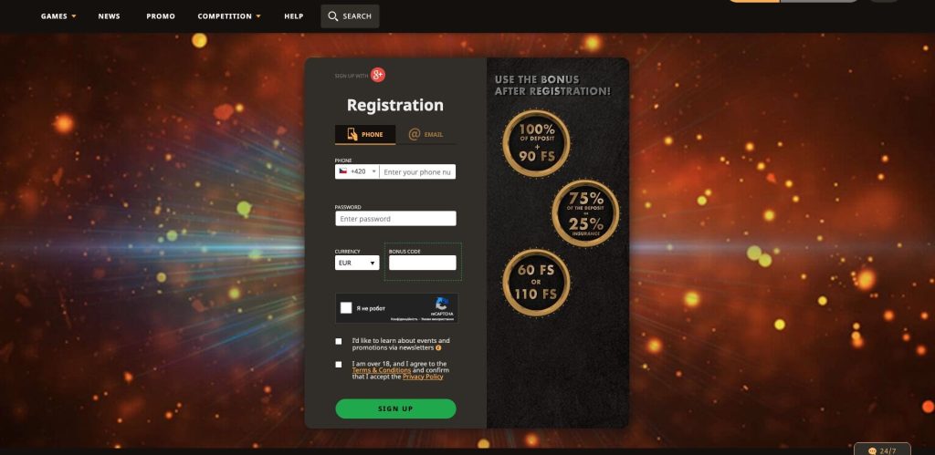 Playfortuna casino registrace