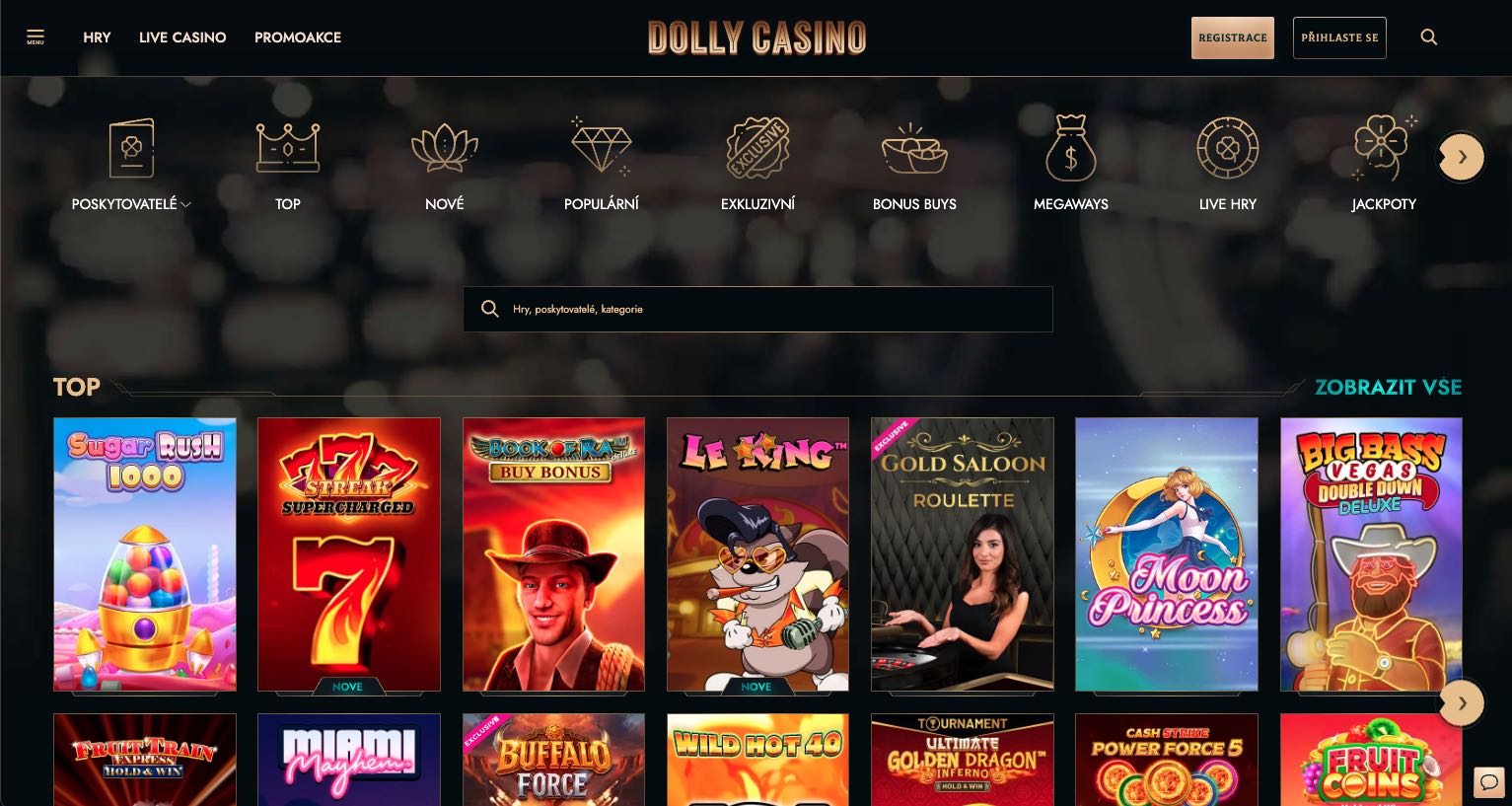 Dolly hrací automaty