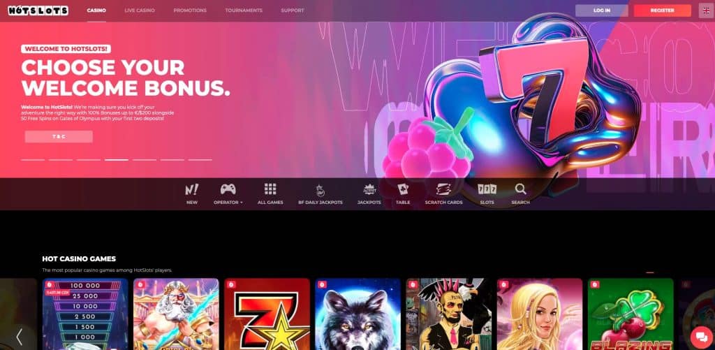 HotSlots casino Česká republika