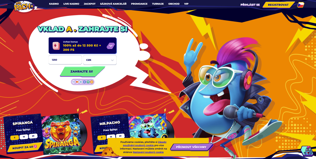 MR Pacho casino Česká republika