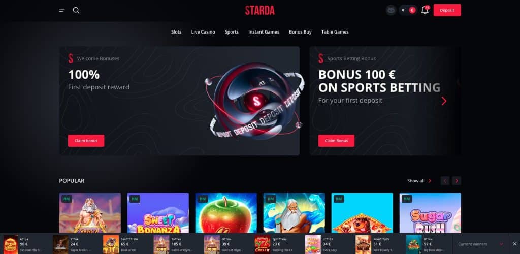 Starda casino Česká republika