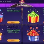 iWild casino bonusy