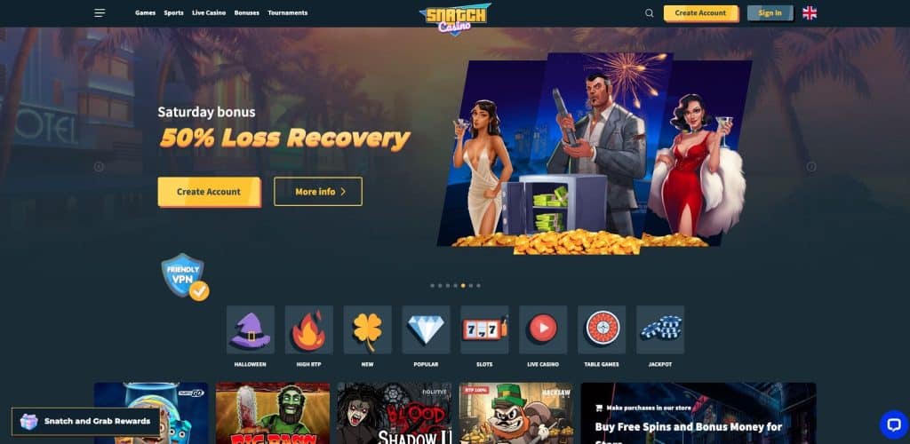 Snatch casino Česká republika