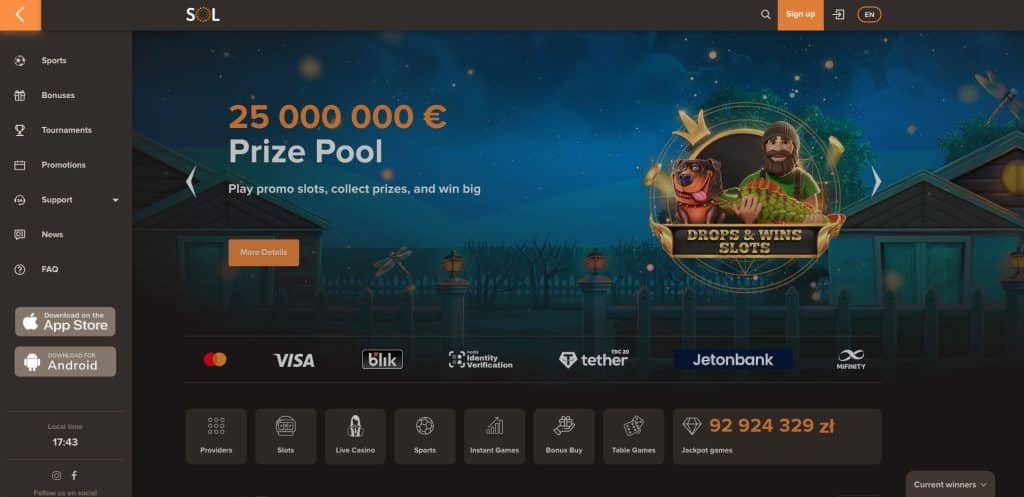 Sol casino Česká republika