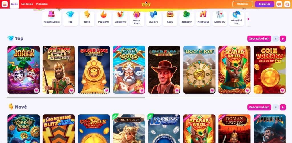 7signs casino hrací automaty