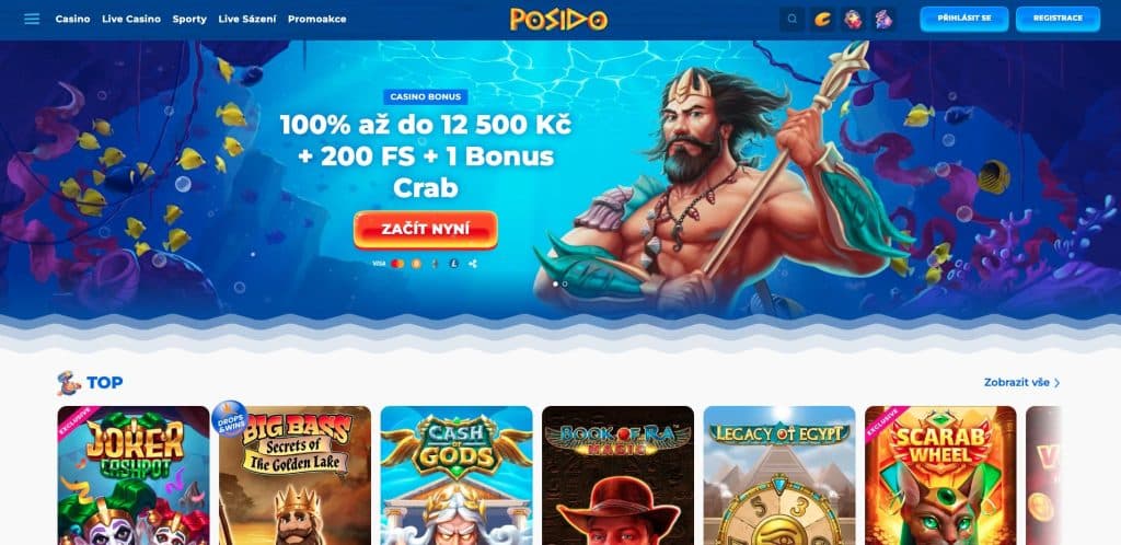 Posido casino Česká republika