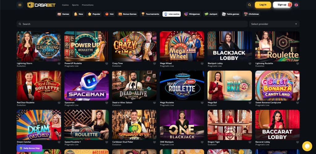 Casino s živými dealery