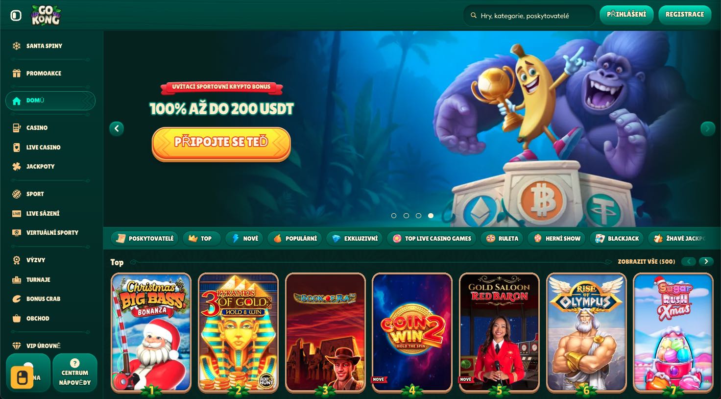 GoKong casino Česká republika