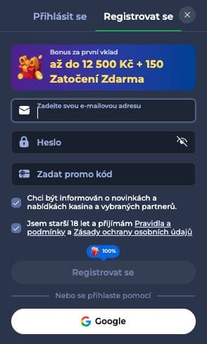 FridayRoll casino registrace