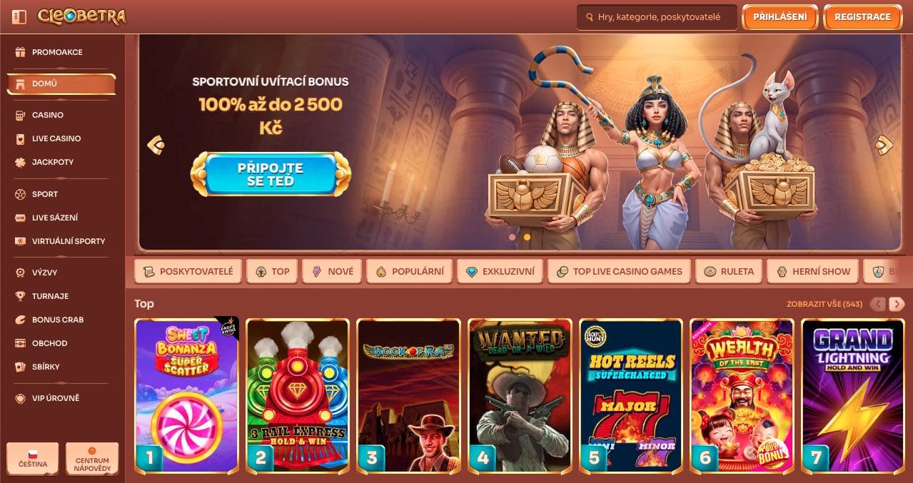 Cleobetra casino Česká Republika