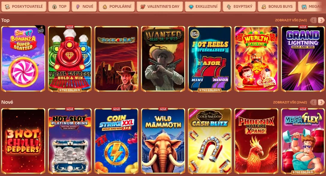 Cleobetra hrací automaty