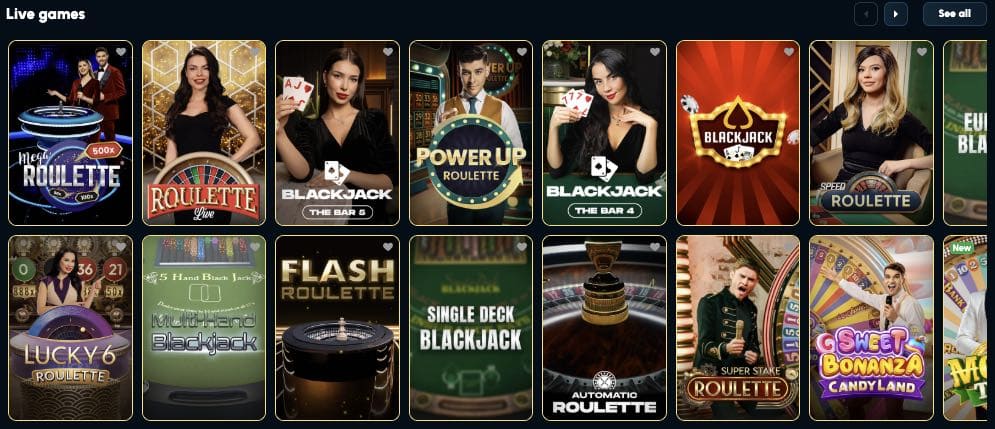 Casino s živými dealery