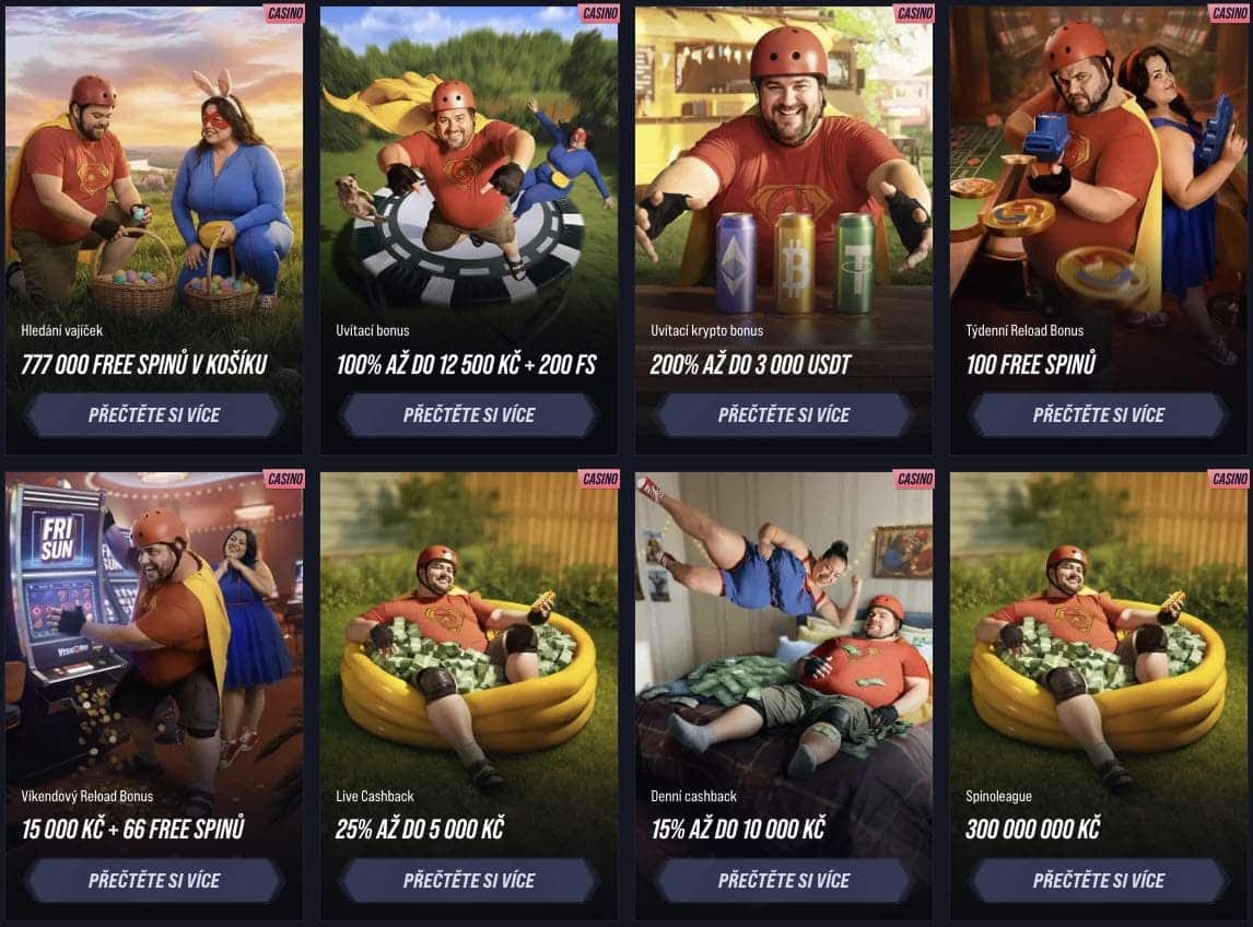 VegasHero casino bonusy