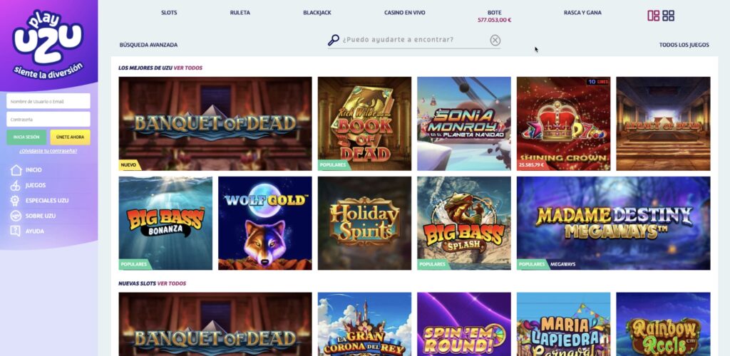 PlayUzu tragamonedas