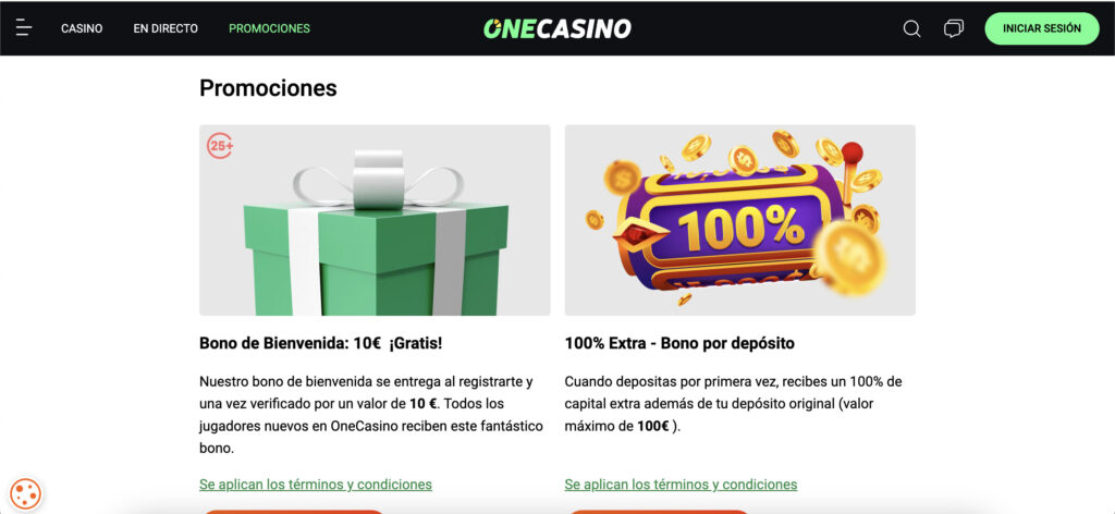 onecasino promociones