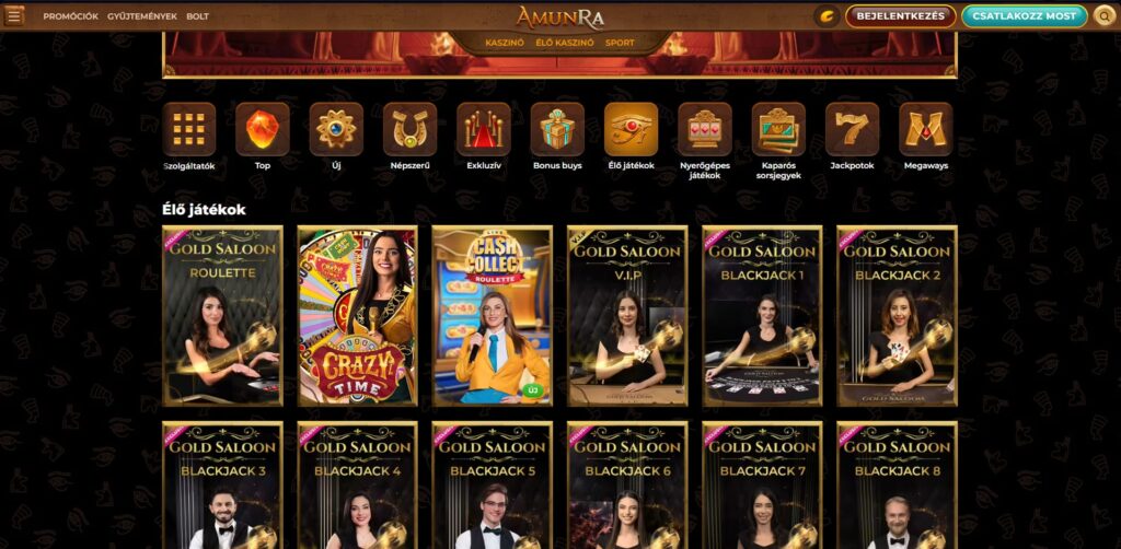 amunra elo kaszino
