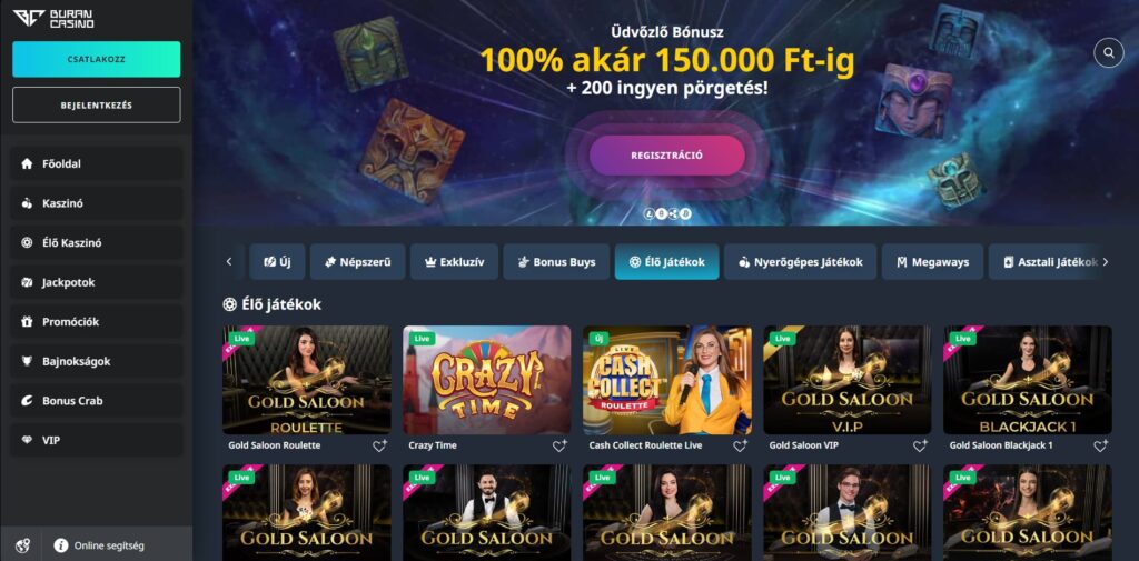 buran elo kaszino