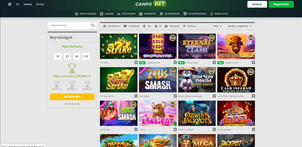 campobet Nyerőgépek