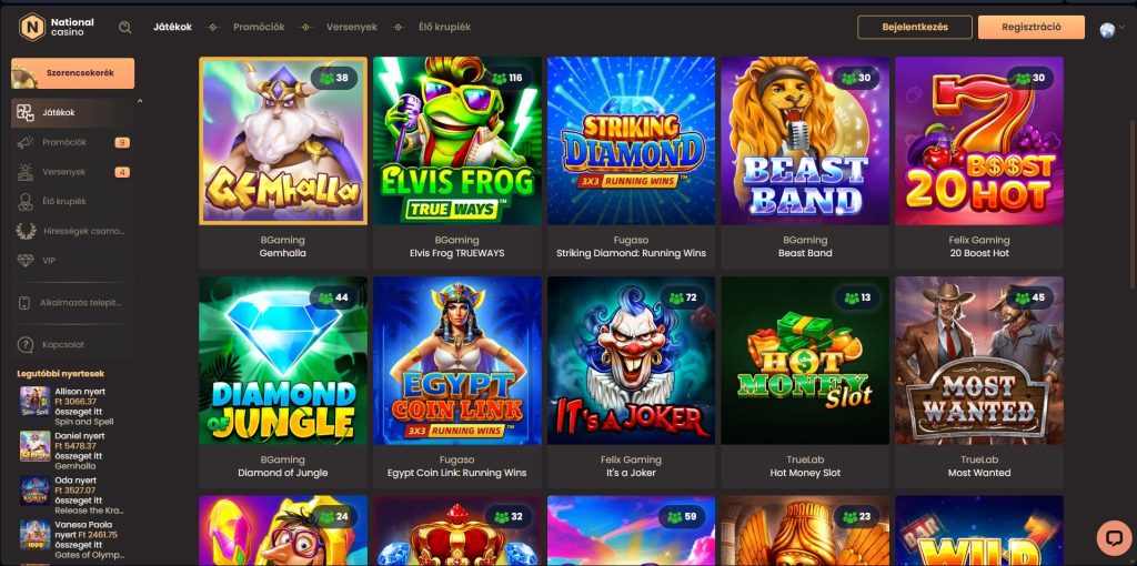 national casino jatekok
