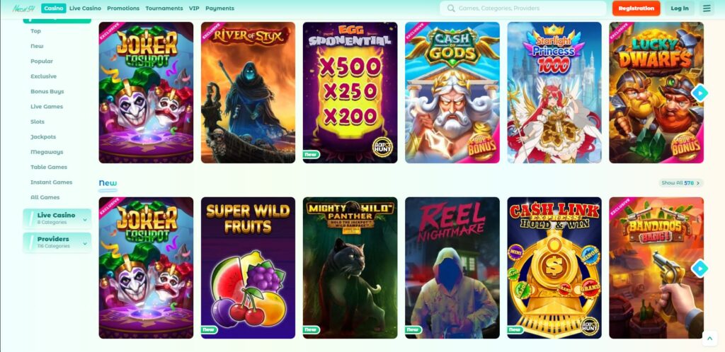 neon54 Nyerőgépek