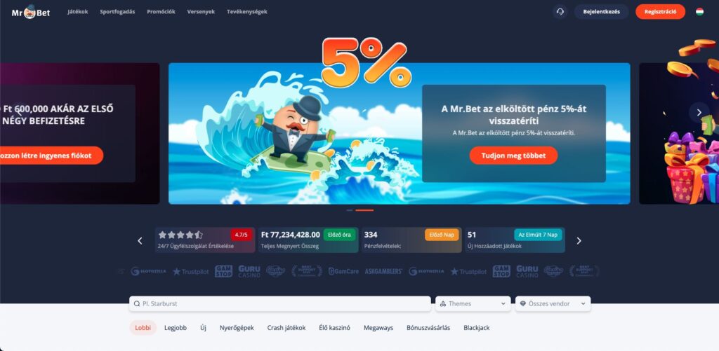 MrBet Casino Magyarország