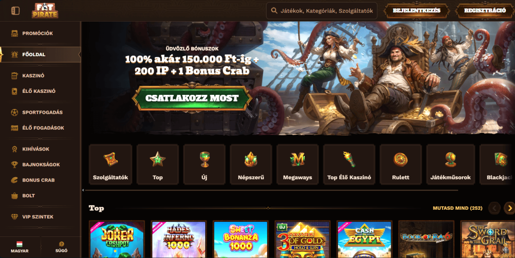 Fat Pirate Casino Magyarország