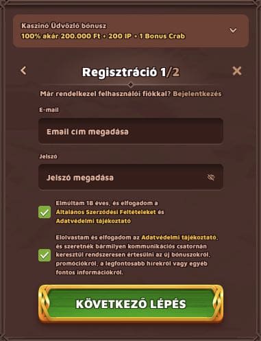 VikingLuck Casino regisztráció