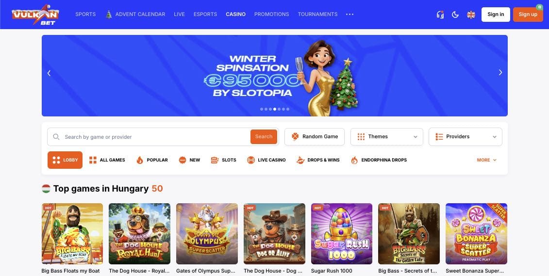 Vulkan Bet Casino Magyarország
