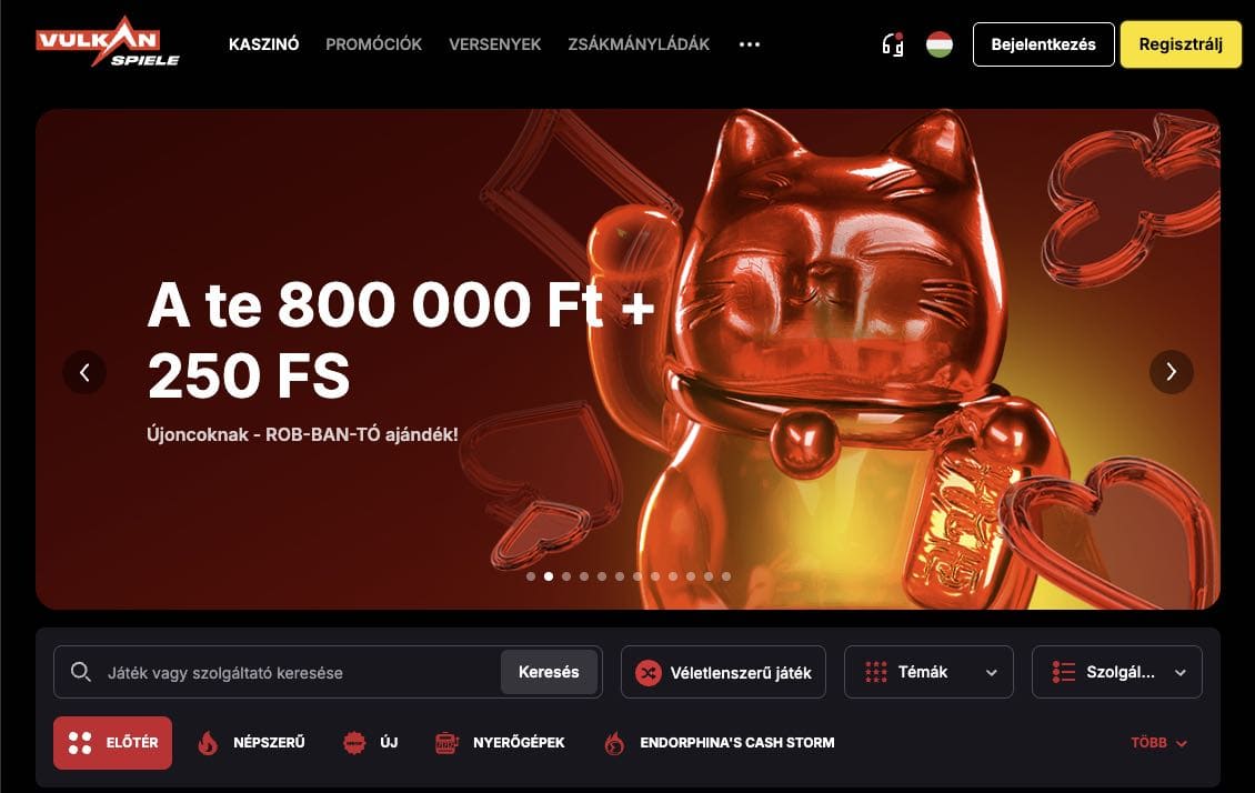 Vulkan Spiele Casino Magyarország