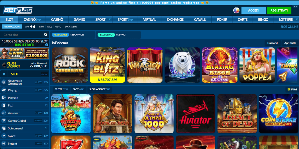 Slot del casinò BetFlag