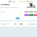 Registrazione al casinò Vincitu