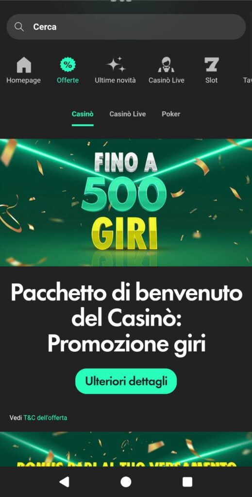 bet365 casino mobile bonus